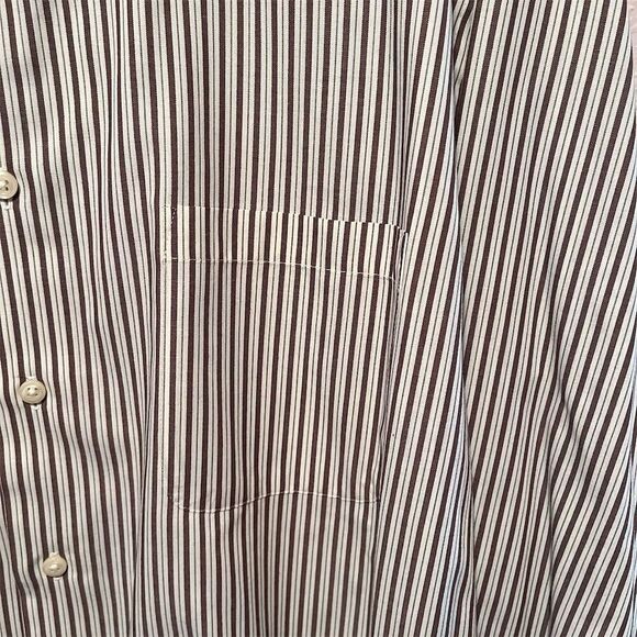 NWOT. Geoffrey Beene Men's 2XL Multicolor Striped Long Sleeve Shirt Casual. - Picture 6 of 6